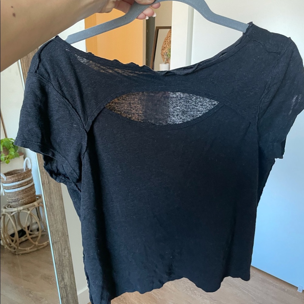 Free People Cut out top